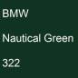 Preview: BMW, Nautical Green, 322.